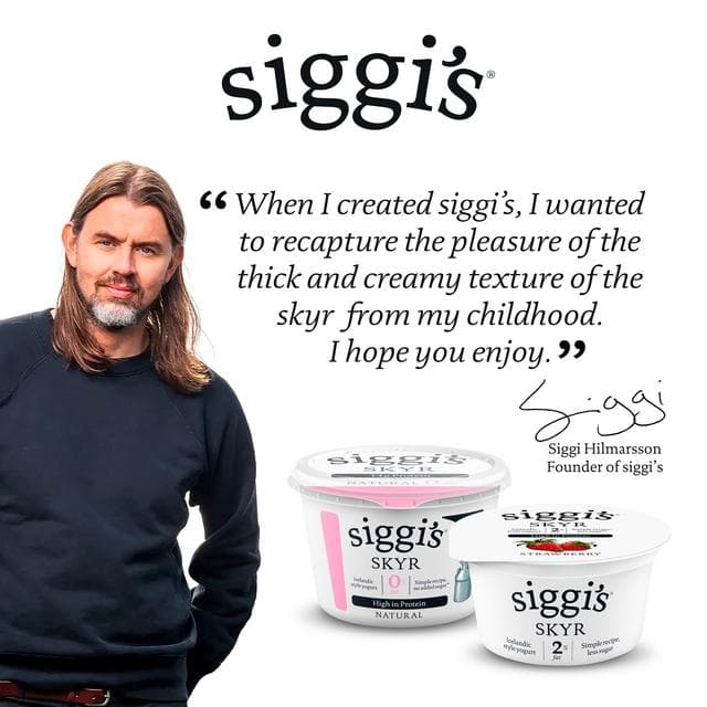 Siggi's Skyr 450g Natural 0% Fat Icelandic Style Yogurt - gallery image 2