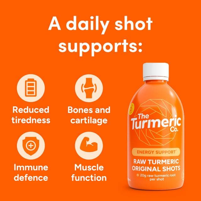 The Turmeric Co. 420ml Raw Turmeric Original Shots - gallery image 2