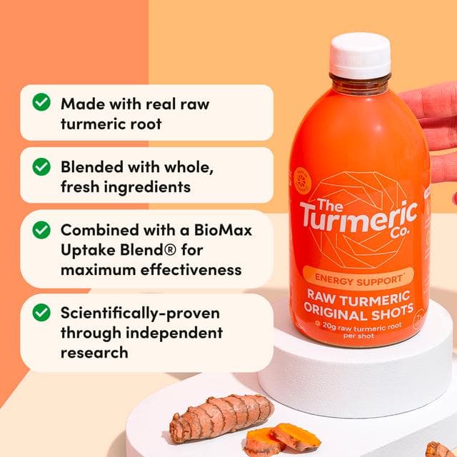 The Turmeric Co. 420ml Raw Turmeric Original Shots - gallery image 3