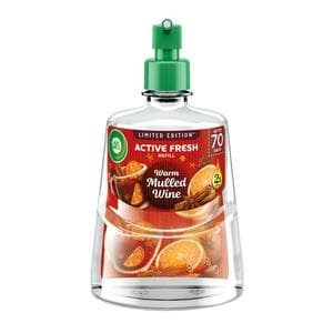 Air Wick Active Fresh Warm Mulled Wine Refill Air Freshener, Limited Edition 228ml