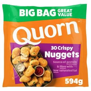 Quorn 30 x Vegetarian Crispy Nuggets 594g