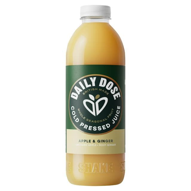 Daily Dose 900ml Cold Pressed Apple & Ginger Juice - gallery image 1