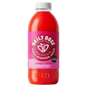Daily Dose 750ml Cold Pressed Apple, Pomegranate, Raspberry & Lemon Juice
