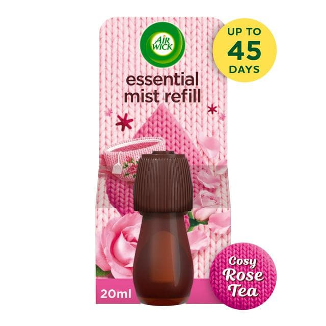 Air Wick Essential Mist Cosy Rose Tea Single Refill Diffuser 20ml - gallery image 1