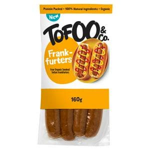 Tofoo & Co. 160g Organic Seitan Frankfurters Sausages