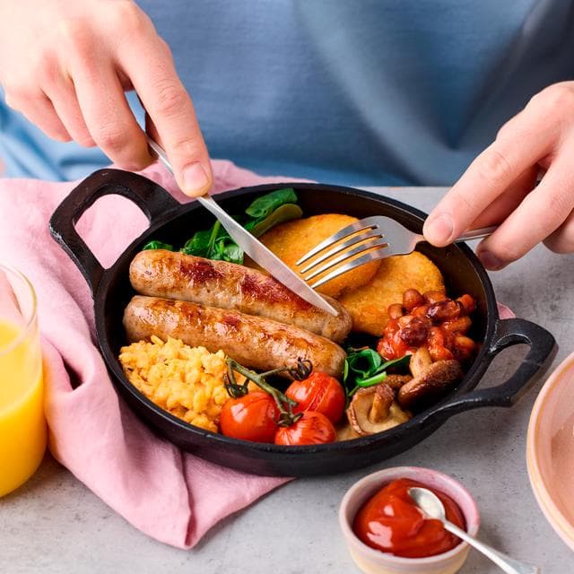 HECK! 10 x Gluten Free 97% Pork Sausages 660g - gallery image 3