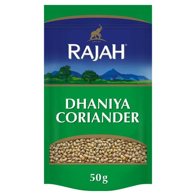 Rajah 50g Whole Dhaniya Coriander Seeds Spice - gallery image 1