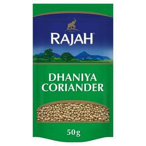 Rajah 50g Whole Dhaniya Coriander Seeds Spice