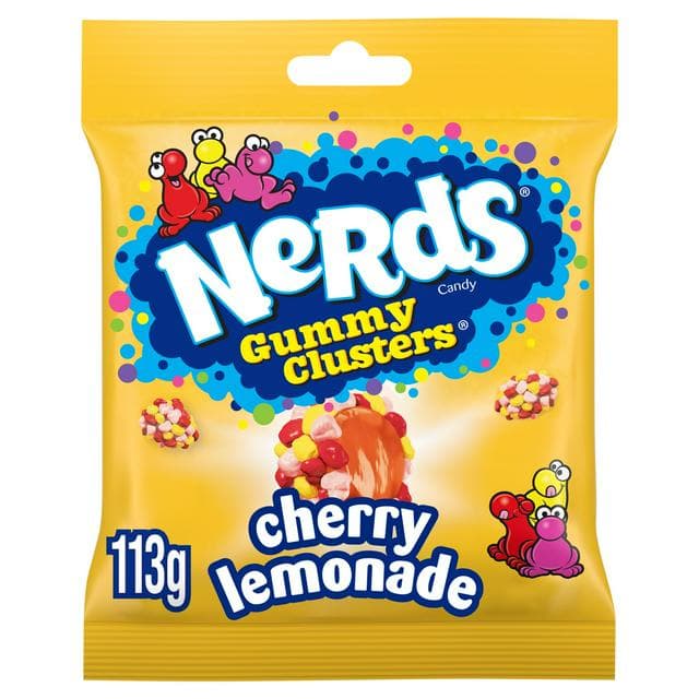 Nerds 113g Gummy Clusters Cherry Lemonade Fruit Flavour Candy - gallery image 1