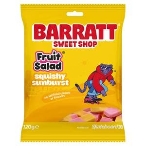 Barratt Sweet Shop 120g Squishy Sunburst Fruit Salad Sweets