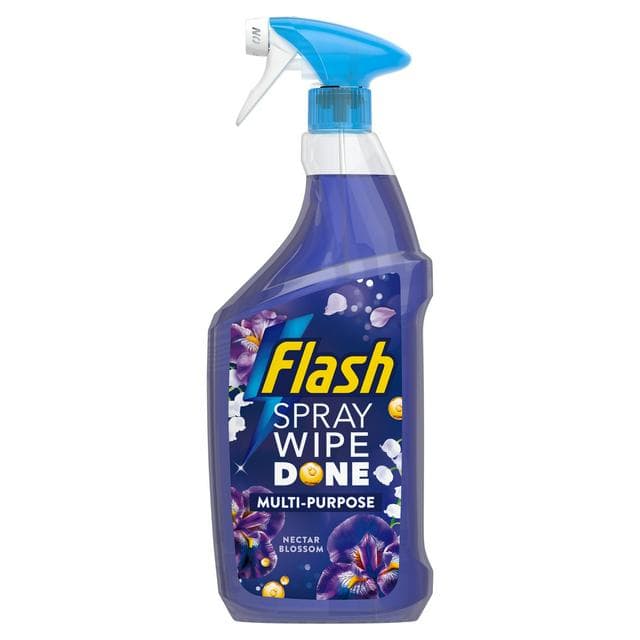 Flash Spray Wipe Done 800ml Nectar Blossom Multipurpose Cleaning Spray - gallery image 1