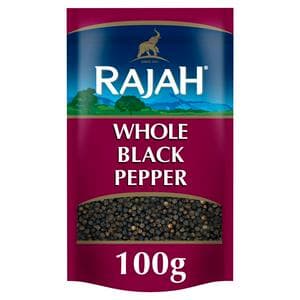 Rajah 100g Whole Black Pepper Spice