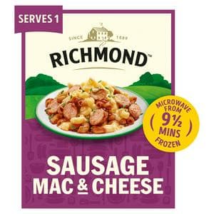 Richmond 400g Sausage Mac & Cheese with a Smoky BBQ Sauce