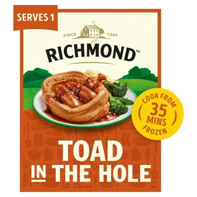 Richmond 250g Toad in the Hole with a Crispy Yorkshire Pudding - gallery image 1