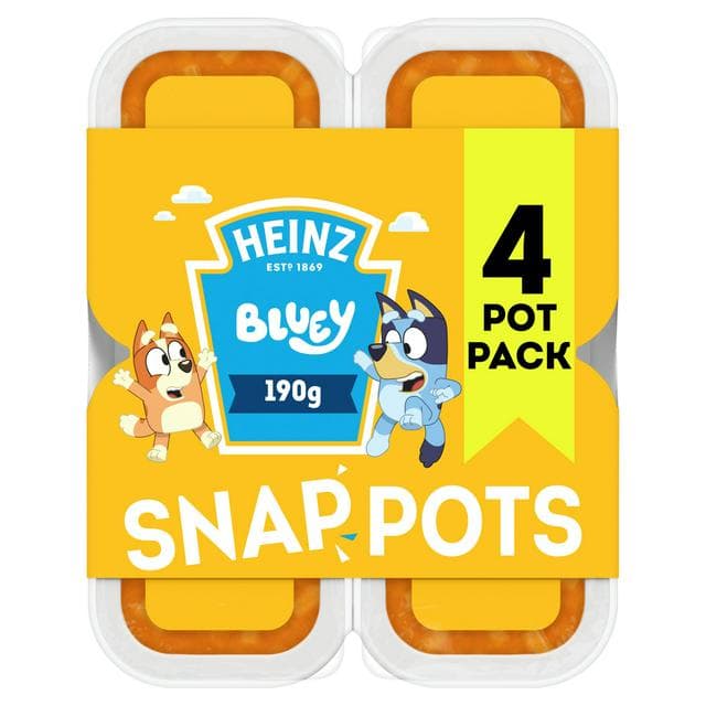 Heinz Bluey Snap Pot 4x190g - gallery image 1