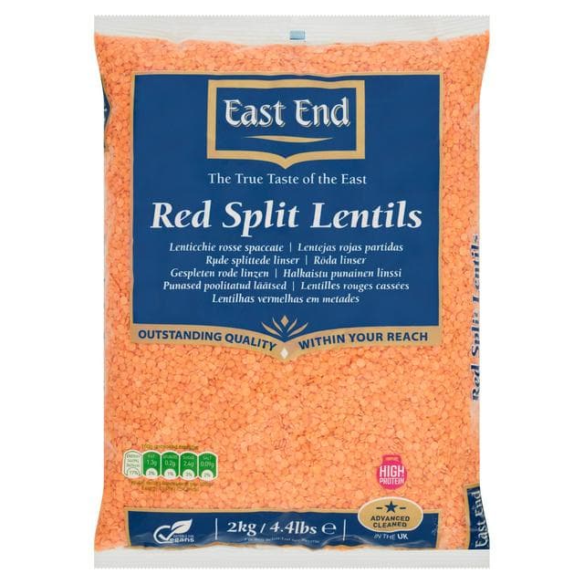 East End 2kg Red Split Lentils - gallery image 1