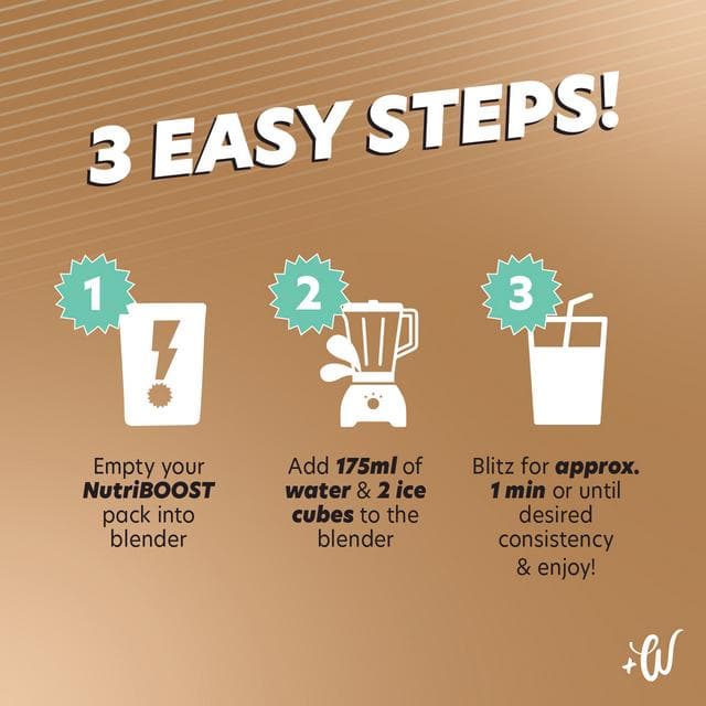 Whitworths Nutri Boost 75g Cocoa + Hazelnut Breakfast Smoothie Blend - gallery image 2