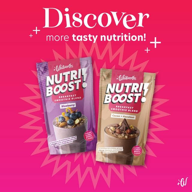 Whitworths Nutri Boost 75g Strawberry Breakfast Smoothie Blend - gallery image 4