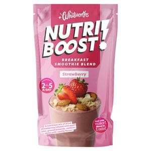 Whitworths Nutri Boost 75g Strawberry Breakfast Smoothie Blend