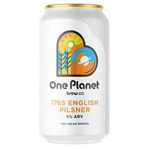 One Planet Brew Co. 440ml 1765 English Pilsner Beer Can