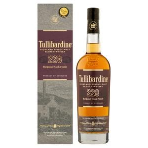 Tullibardine 228 70cl Burgundy Cask Finish Highland Single Malt Scotch Whisky