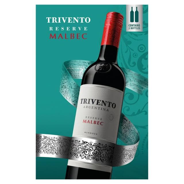 Trivento Malbec Reserve Still Red Wine 1.5L - gallery image 1