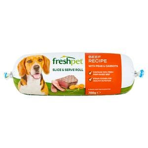 Freshpet 700g Beef Recipe with Peas & Carrots Fresh Dog Food