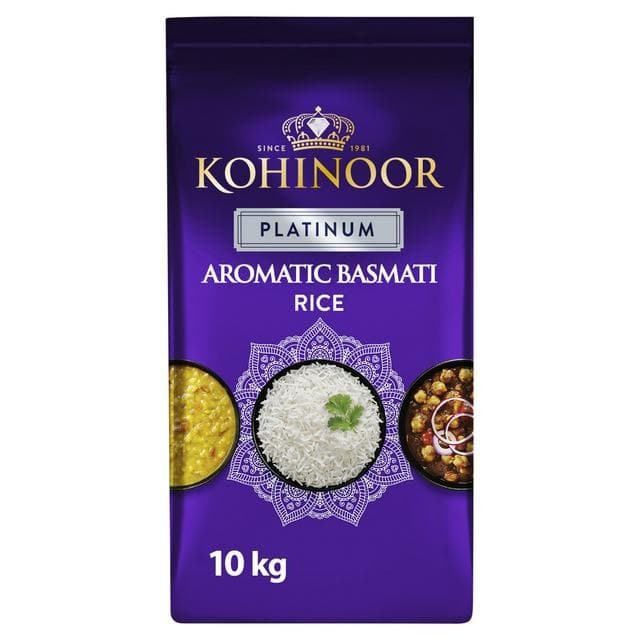 Kohinoor 10kg Platinum Basmati Rice - gallery image 1