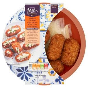 Sainsbury's 200g Spanish Chorizo Croquetas with Aioli & Pecorino, Taste the Difference