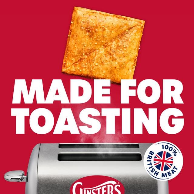 Ginsters 130g BBQ Pulled Pork & Cheddar Pastry Toastie - gallery image 2