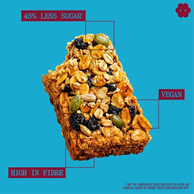 Graze 50g Oat Boosts Lemon Blueberry Snack Bar - gallery image 2
