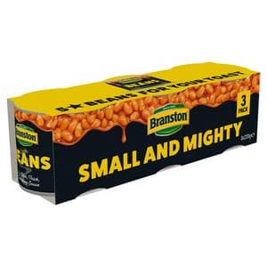 Branston 3 x 220g Baked Beans in a Rich, Thick, Tomatoey Sauce