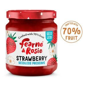Fearne & Rosie Strawberry Seedless 70% Fruit Jam