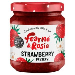 Fearne & Rosie Strawberry 70% Fruit Jam