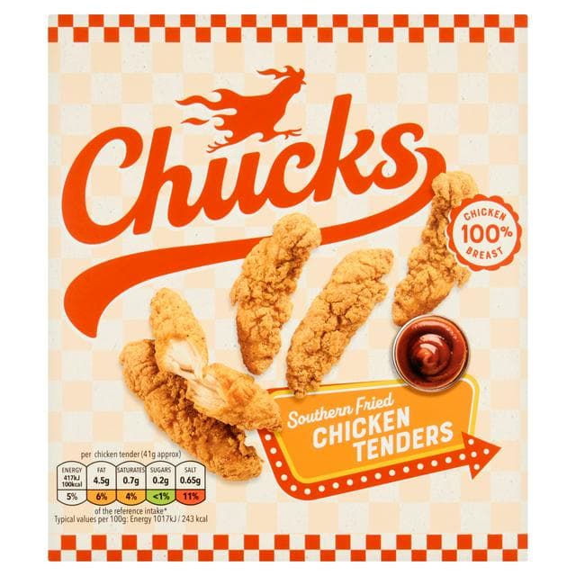 Chucks 225g Southern Fried Chicken Tenders - gallery image 1