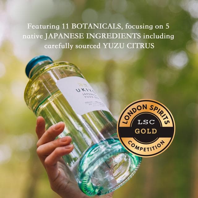 Ukiyo 70cl Japanese Yuzu Citrus Gin - gallery image 4