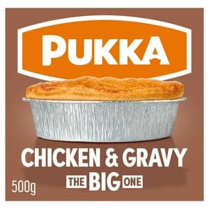 Pukka 500g The Big One Chicken & Gravy Pie