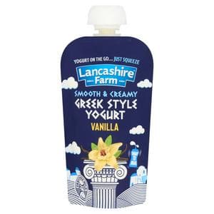 Lancashire Farm 125g Greek Style Vanilla Yoghurt
