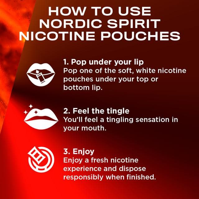Nordic Spirit 9mg Dark Fizz Extra Strong Nicotine Pouches - gallery image 5