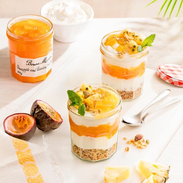 Bonne Maman 370g Pineapple and Passionfruit Conserve - gallery image 3