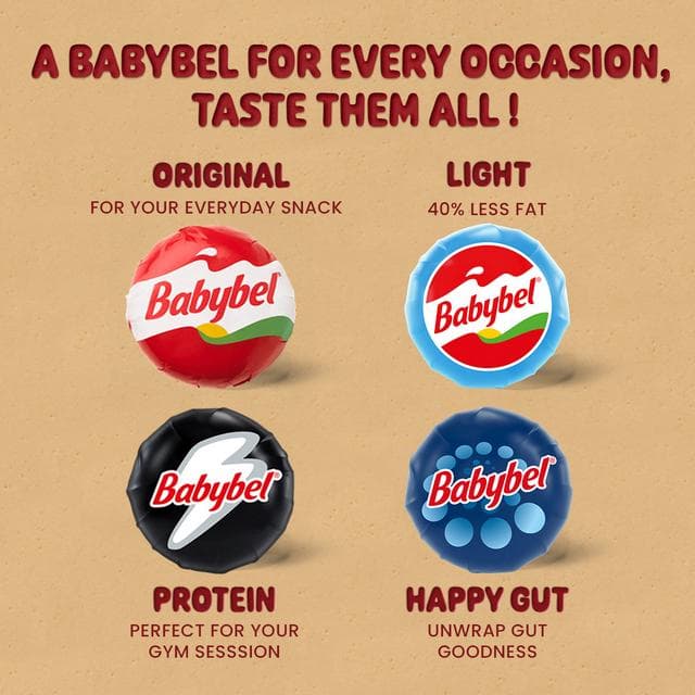 Babybel Mini 2 x 20g Original Cheese Snack - gallery image 4
