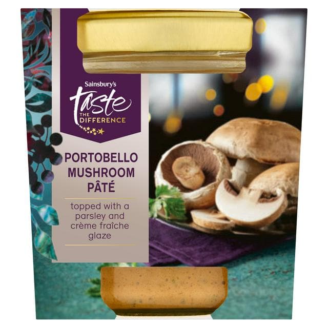 Sainsbury's Portobello Mushroom Pâté, Taste the Difference - gallery image 1