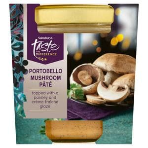 Sainsbury's Portobello Mushroom Pâté, Taste the Difference
