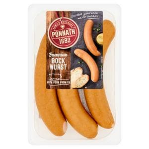 Ponnath 300g Bavarian Bock Wurst