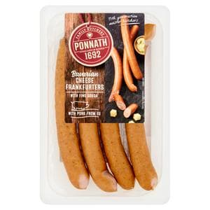 Ponnath 200g Bavarian Cheese Frankfurters