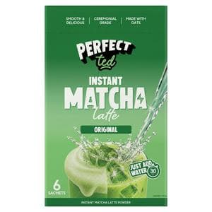 Perfect Ted 6 x 19.2g Original Instant Matcha Latte Powder