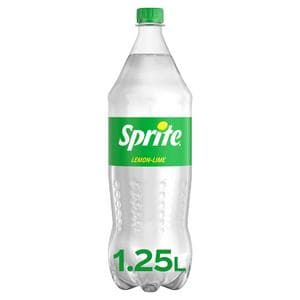 Sprite 1.25L Lemon Lime Soft Drink Bottle