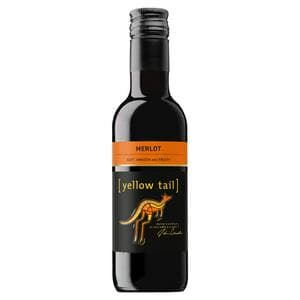 Yellow Tail 18.7cl Merlot Red Wine Minis Bottle