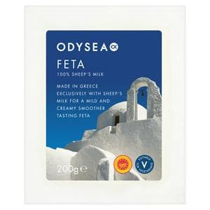 Odysea 200g 100% Sheep's Milk Feta Cheese