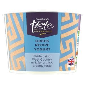Sainsbury's 500g Greek Recipe Yoghurt, Taste the Difference